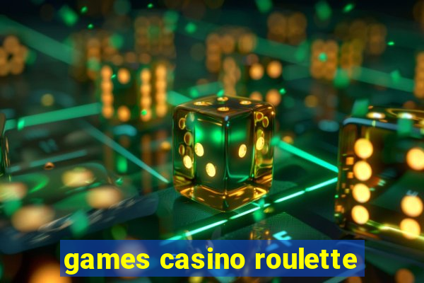 games casino roulette