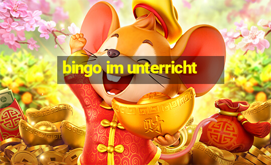 bingo im unterricht