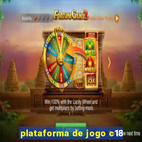 plataforma de jogo c18