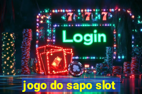 jogo do sapo slot