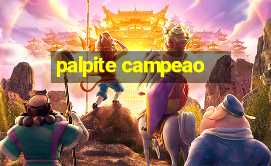 palpite campeao