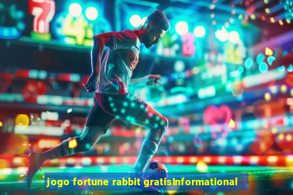 jogo fortune rabbit gratisInformational