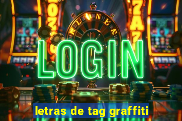 letras de tag graffiti