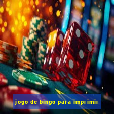 jogo de bingo para imprimir