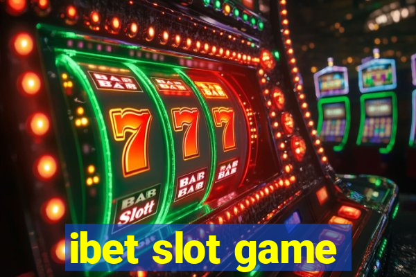 ibet slot game