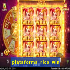 plataforma rico win paga mesmo