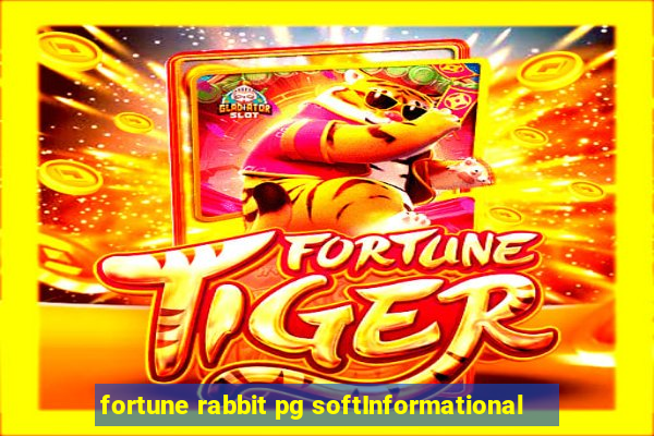 fortune rabbit pg softInformational