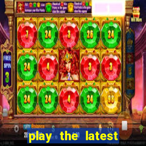 play the latest casino games with marsbet