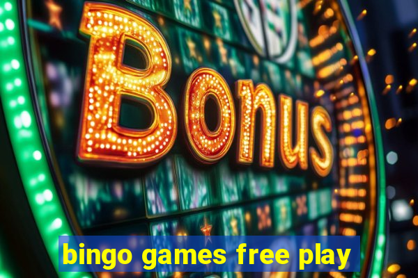 bingo games free play