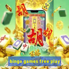 bingo games free play