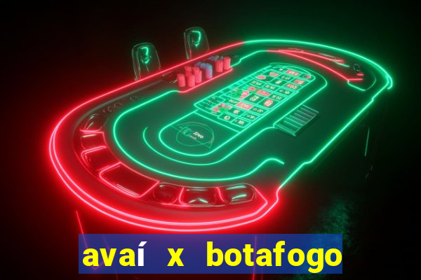 avaí x botafogo sp minuto a minuto