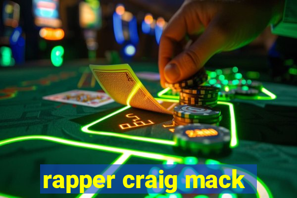 rapper craig mack