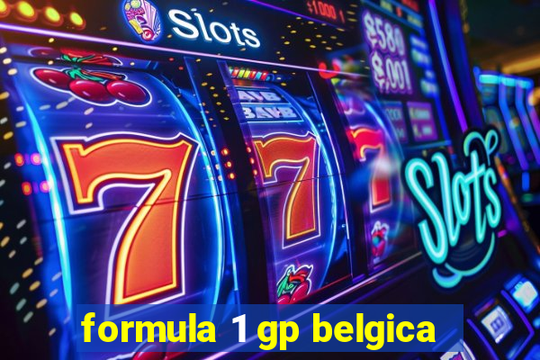 formula 1 gp belgica