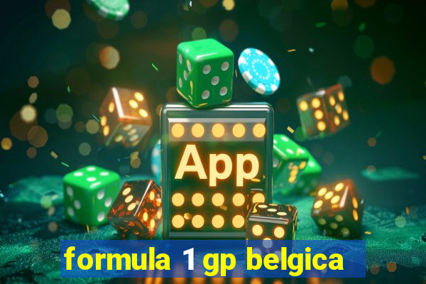 formula 1 gp belgica