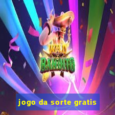 jogo da sorte gratis