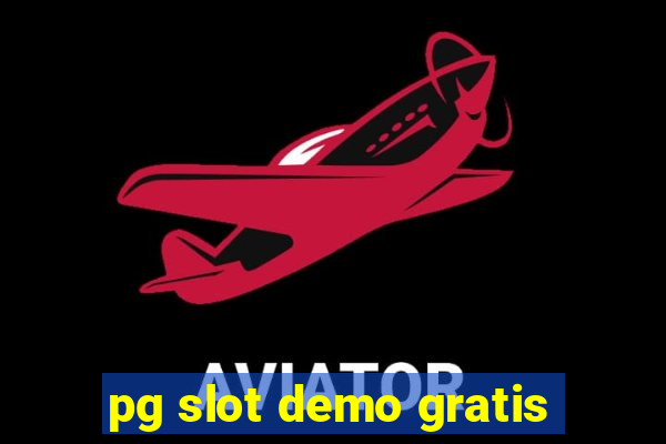 pg slot demo gratis