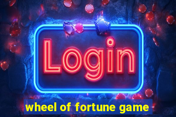 wheel of fortune game