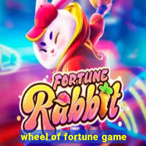 wheel of fortune game