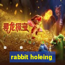 rabbit holeing