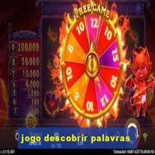 jogo descobrir palavras