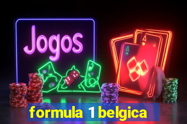 formula 1 belgica