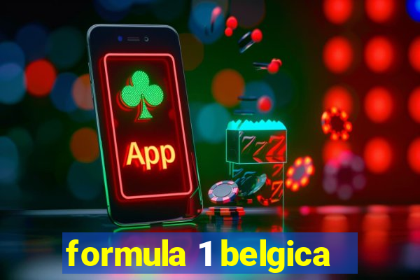 formula 1 belgica