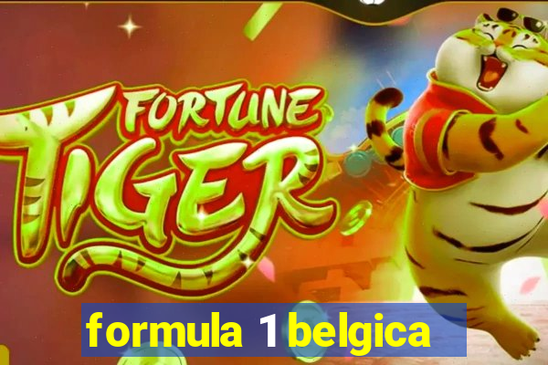 formula 1 belgica