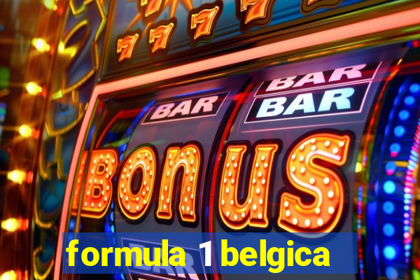 formula 1 belgica