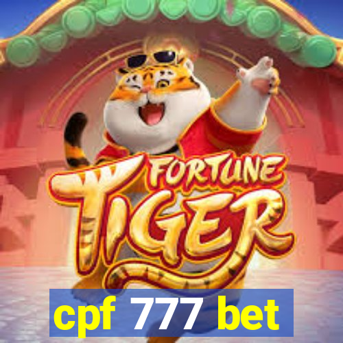 cpf 777 bet