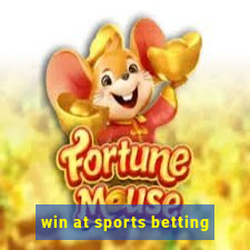 win at sports betting