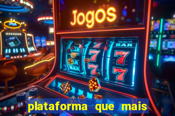 plataforma que mais paga fortune tiger