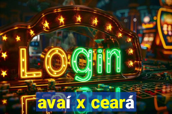 avaí x ceará