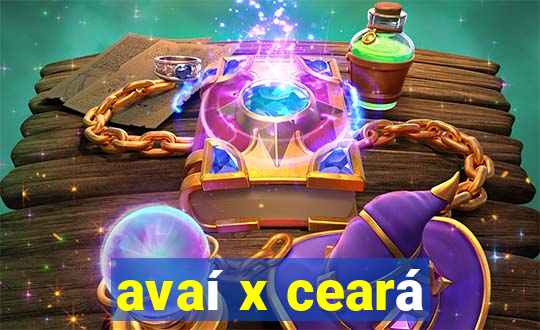 avaí x ceará