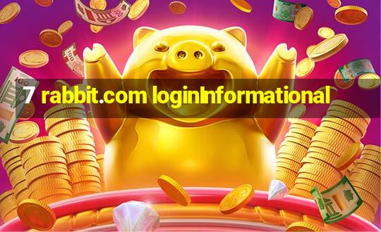 7 rabbit.com loginInformational