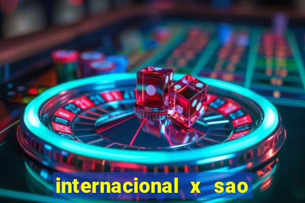 internacional x sao paulo palpite