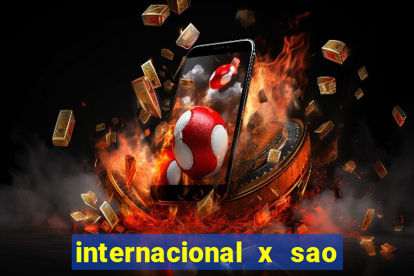 internacional x sao paulo palpite