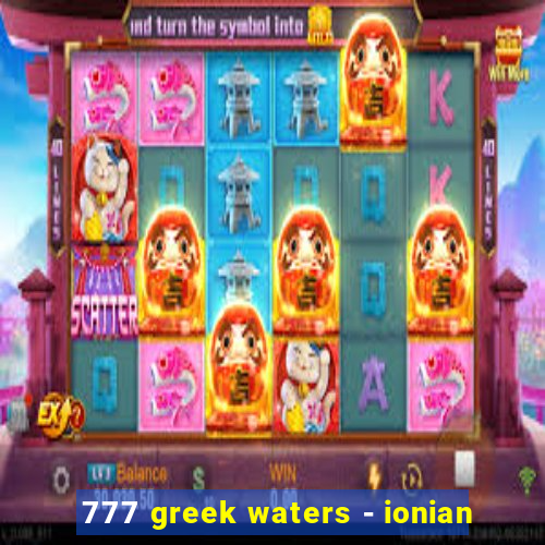 777 greek waters - ionian