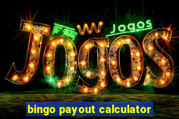 bingo payout calculator