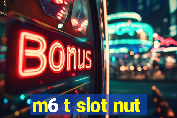 m6 t slot nut