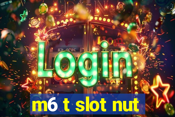 m6 t slot nut