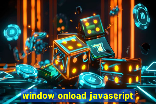 window onload javascript