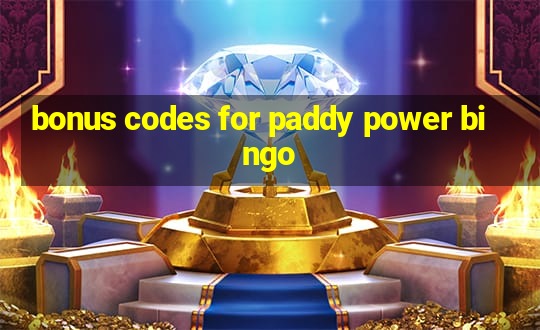 bonus codes for paddy power bingo