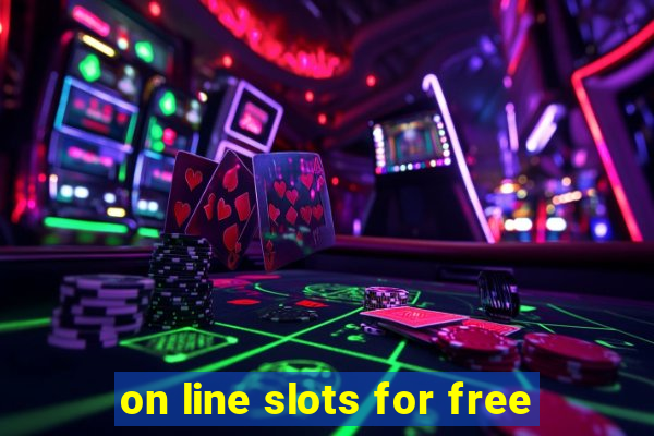 on line slots for free