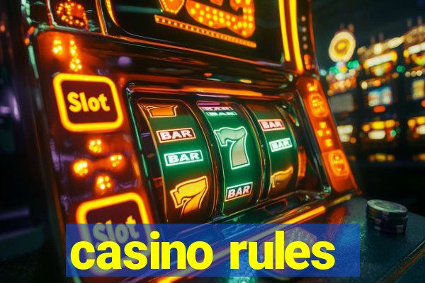 casino rules