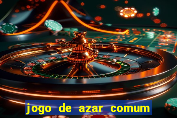 jogo de azar comum em cassinos