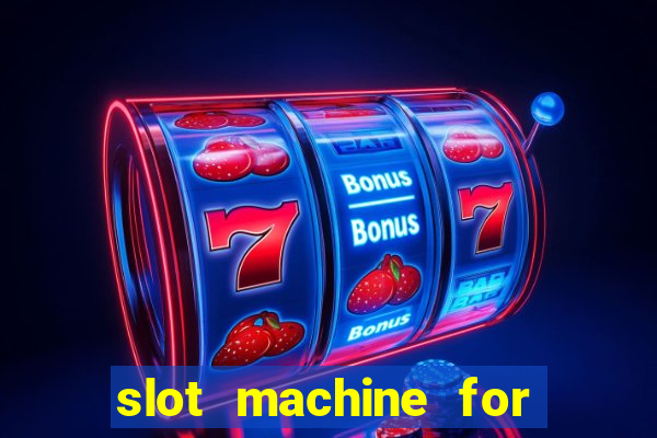 slot machine for home bar