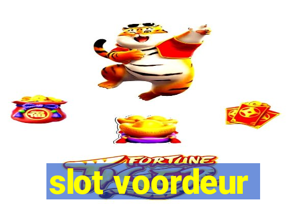 slot voordeur