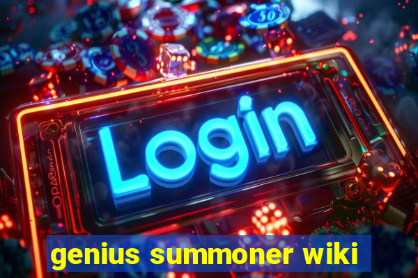 genius summoner wiki