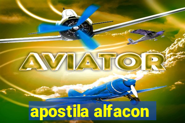 apostila alfacon