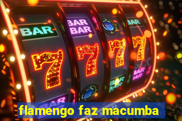 flamengo faz macumba